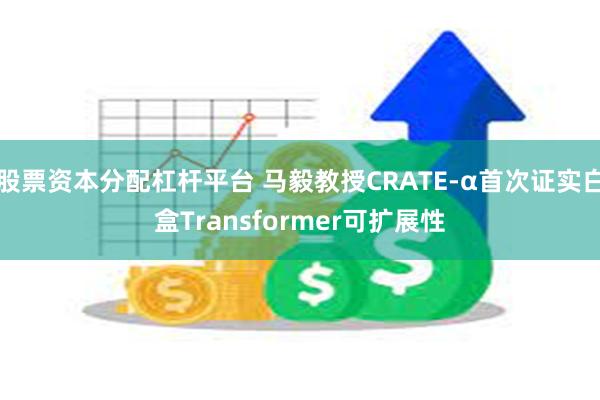 股票资本分配杠杆平台 马毅教授CRATE-α首次证实白盒Transformer可扩展性